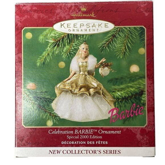 2000 Celebration BARBIE Hallmark Ornament 1st in Series - Picture 2 of 5